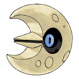 Lunatone shiny artwork