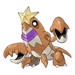 Crawdaunt shiny artwork