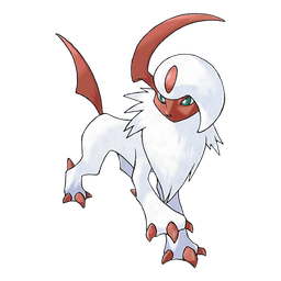 Absol shiny artwork