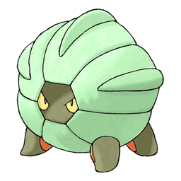 Shelgon shiny artwork