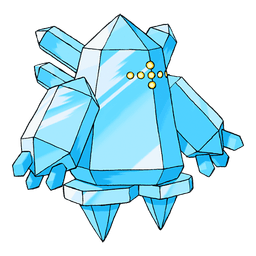 Regice shiny artwork