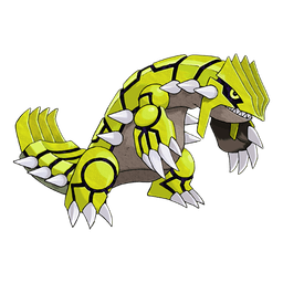 Groudon shiny artwork
