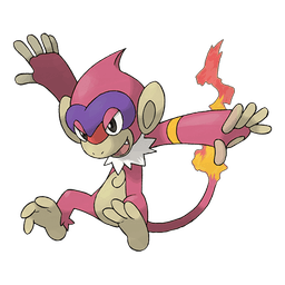Monferno shiny artwork