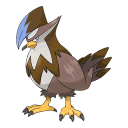 Staraptor shiny artwork