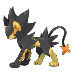Luxray shiny artwork