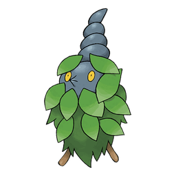 Plant Burmy shiny artwork