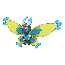 Mothim shiny artwork