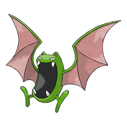Golbat shiny artwork