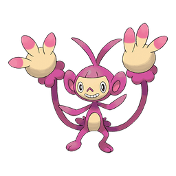 Ambipom shiny artwork