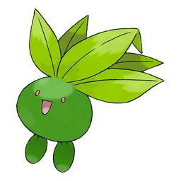 Oddish shiny artwork