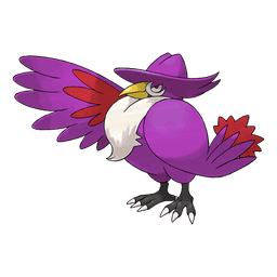 Honchkrow shiny artwork