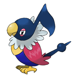 Chatot shiny artwork
