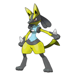 Lucario shiny artwork