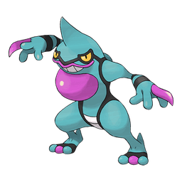 Toxicroak shiny artwork