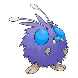 Venonat shiny artwork