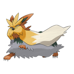 Stoutland shiny artwork
