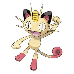 Meowth shiny artwork