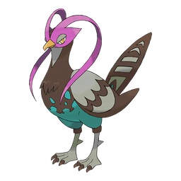 Unfezant shiny artwork