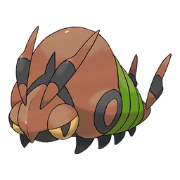 Venipede shiny artwork