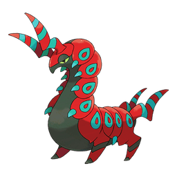 Scolipede shiny artwork