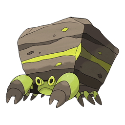 Crustle shiny artwork