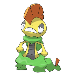 Scrafty shiny artwork