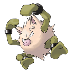 Primeape shiny artwork
