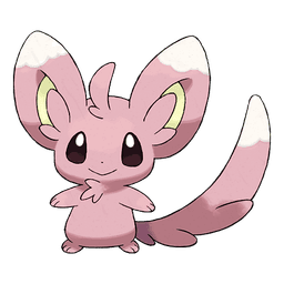 Minccino shiny artwork