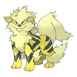 Arcanine shiny artwork