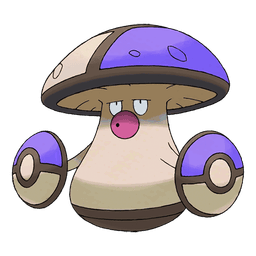 Amoonguss shiny artwork