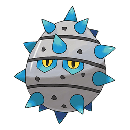 Ferroseed shiny artwork