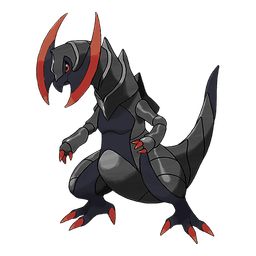 Haxorus shiny artwork
