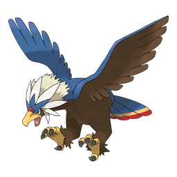 Braviary shiny artwork