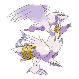 Reshiram shiny artwork
