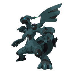 Zekrom shiny artwork