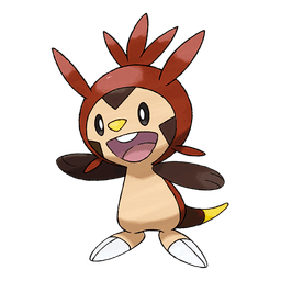 Chespin shiny artwork
