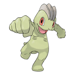 Machop shiny artwork
