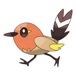 Fletchling shiny artwork
