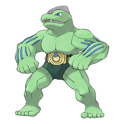 Machoke shiny artwork