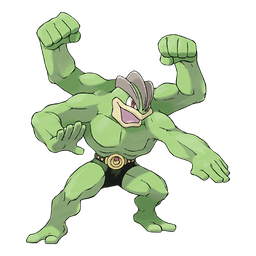 Machamp shiny artwork