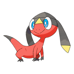 Helioptile shiny artwork