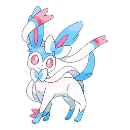 Sylveon shiny artwork