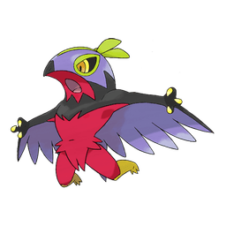 Hawlucha shiny artwork
