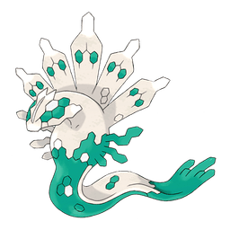 Zygarde shiny artwork