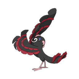 Baile Oricorio shiny artwork