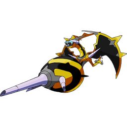 Naganadel shiny artwork