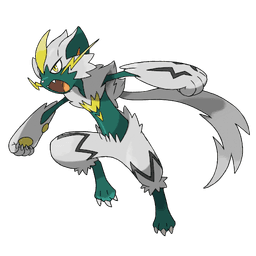 Zeraora shiny artwork