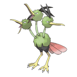 Dodrio shiny artwork
