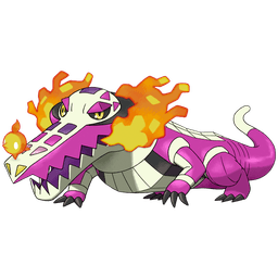 Skeledirge shiny artwork