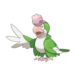 Green Plumage Squawkabilly shiny artwork
